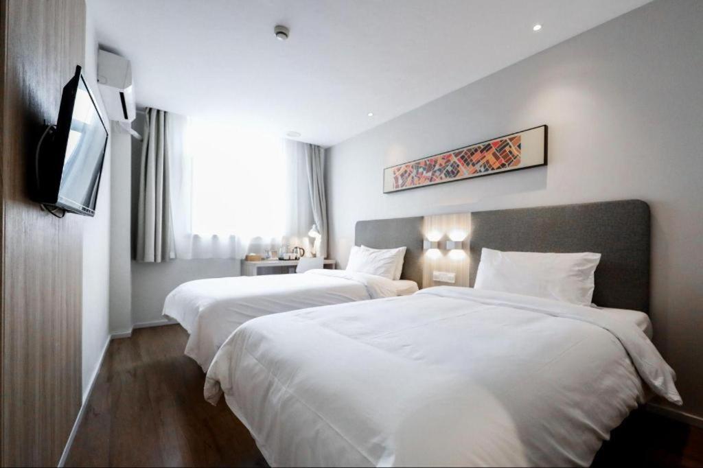 Hanting Hotel Shanghai Songjiang Esterno foto