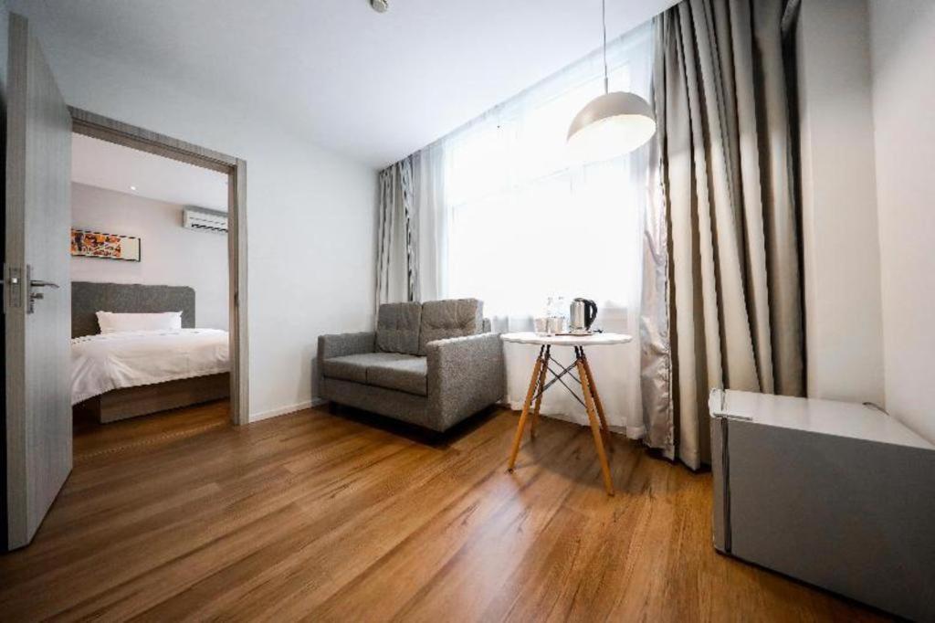 Hanting Hotel Shanghai Songjiang Esterno foto