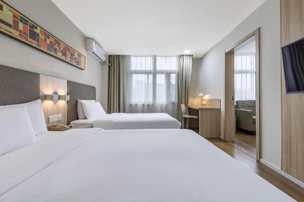 Hanting Hotel Shanghai Songjiang Esterno foto
