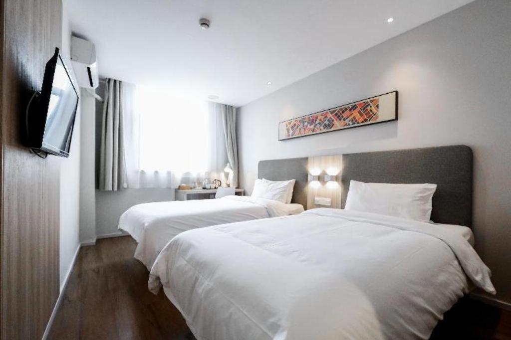 Hanting Hotel Shanghai Songjiang Esterno foto