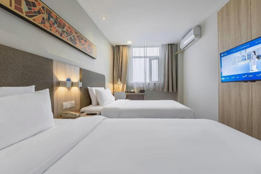 Hanting Hotel Shanghai Songjiang Esterno foto